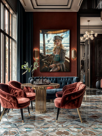 Art Print Anton Kravsov AI - The Elegant Command