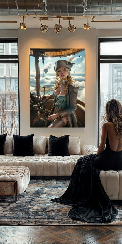 Art Print Anton Kravsov AI - The Elegant Command