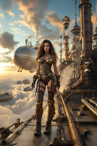 Art Print Anton Kravsov AI - Beauty in Armor
