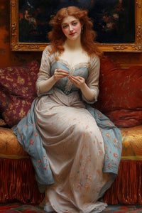 Art Print Zulfiia Ermakova - The Letter Unfolded