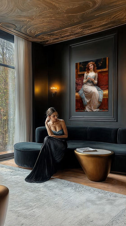 Art Print Zulfiia Ermakova - The Letter Unfolded