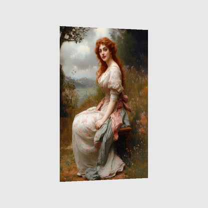 Art Print Zulfiia Ermakova - A Moment of Reflection