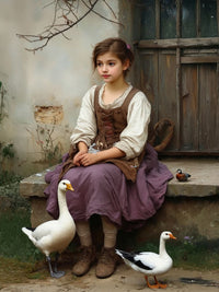 Art Print Zulfiia Ermakova - In the Light of Memory