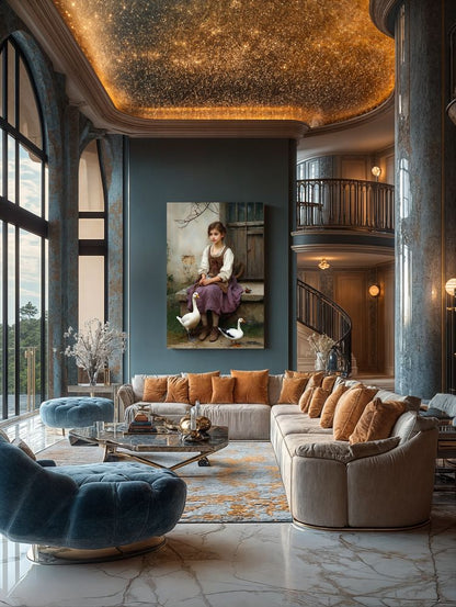 Art Print Zulfiia Ermakova - In the Light of Memory