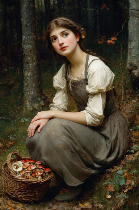 Art Print Zulfiia Ermakova - Timeless Elegance