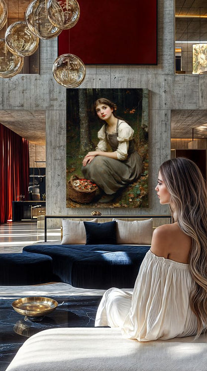 Art Print Zulfiia Ermakova - Timeless Elegance