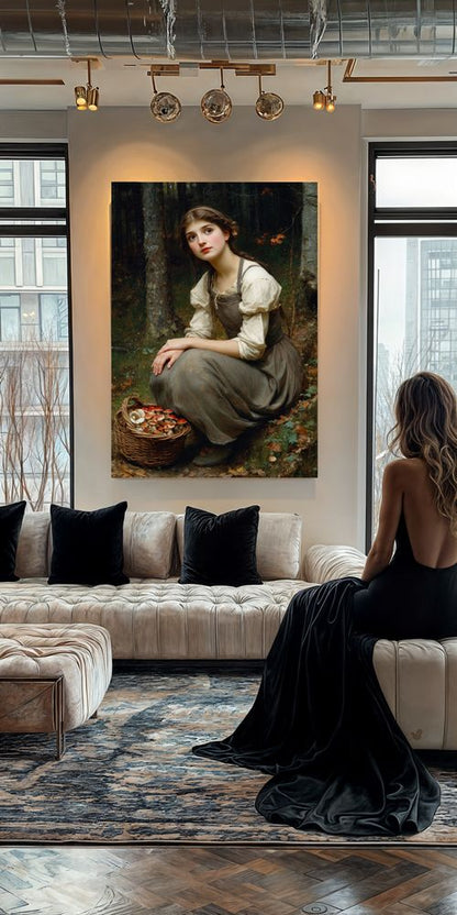 Art Print Zulfiia Ermakova - Timeless Elegance