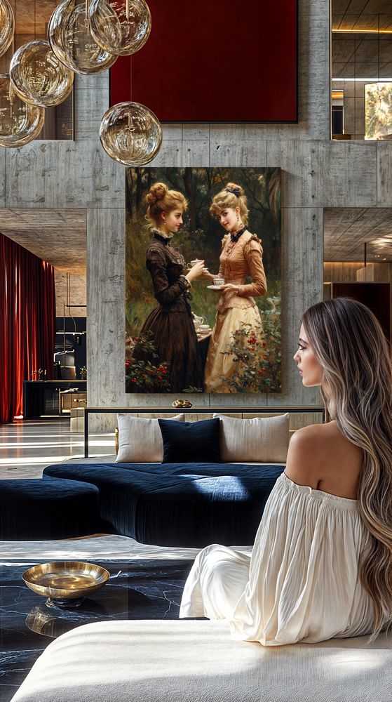Art Print Zulfiia Ermakova - The Secret Note