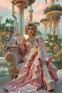 Anton Kravsov AI - The Muse in Pink