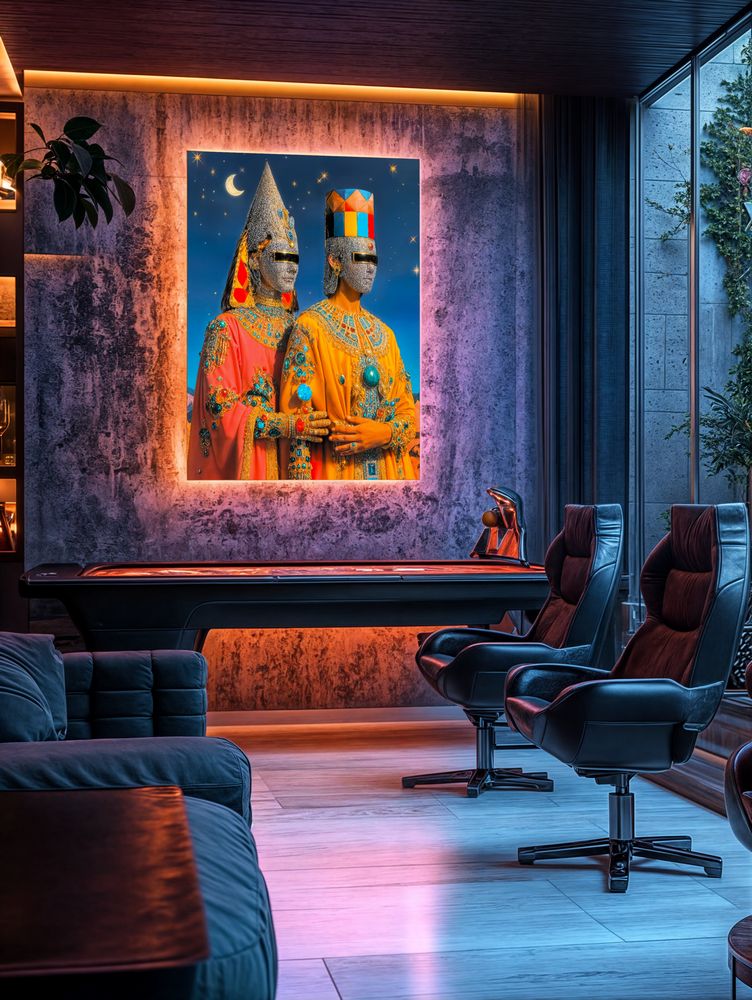 Art Print Existence Games AI - Chronoria