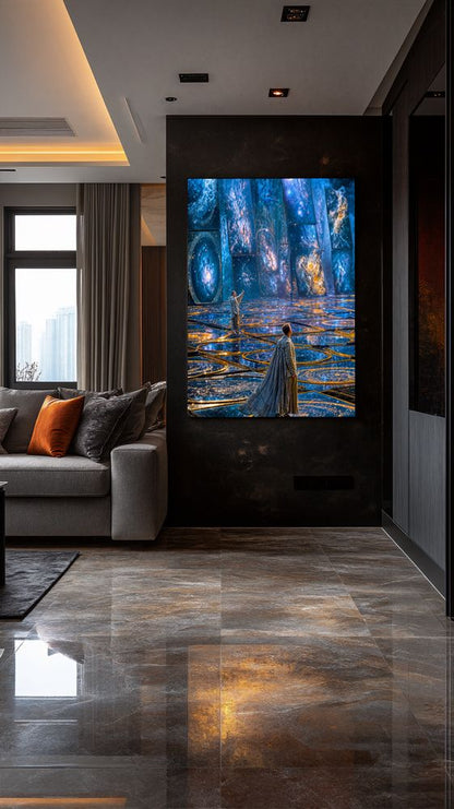 Art Print Existence Games AI - Solara