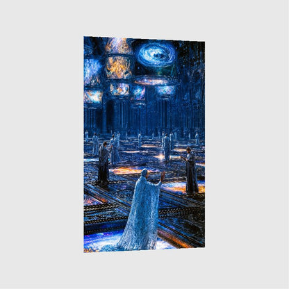 Art Print Existence Games AI - Arcadia