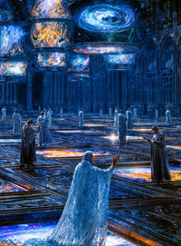 Art Print Existence Games AI - Arcadia