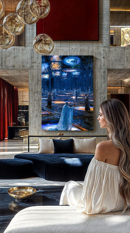 Art Print Existence Games AI - Arcadia