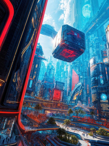 Art Print Existence Games AI - Astrovia