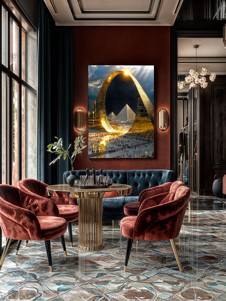 Art Print Existence Games AI - Aventara