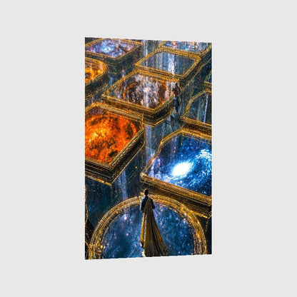Art Print Existence Games AI - Epochal