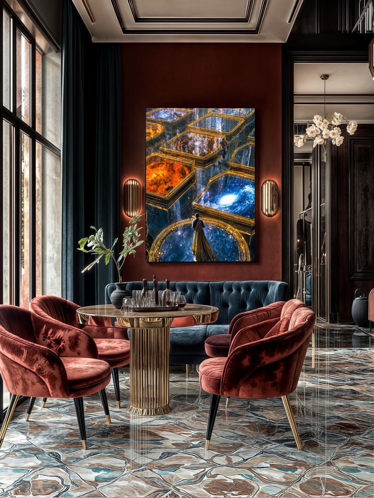 Art Print Existence Games AI - Epochal