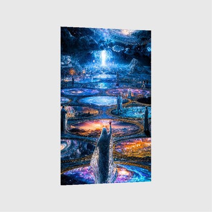 Art Print Existence Games AI - Galaxium