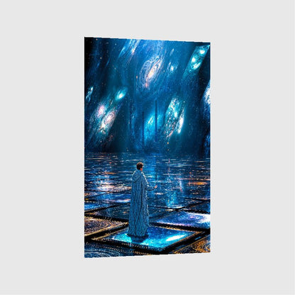 Art Print Existence Games AI - Nebulith