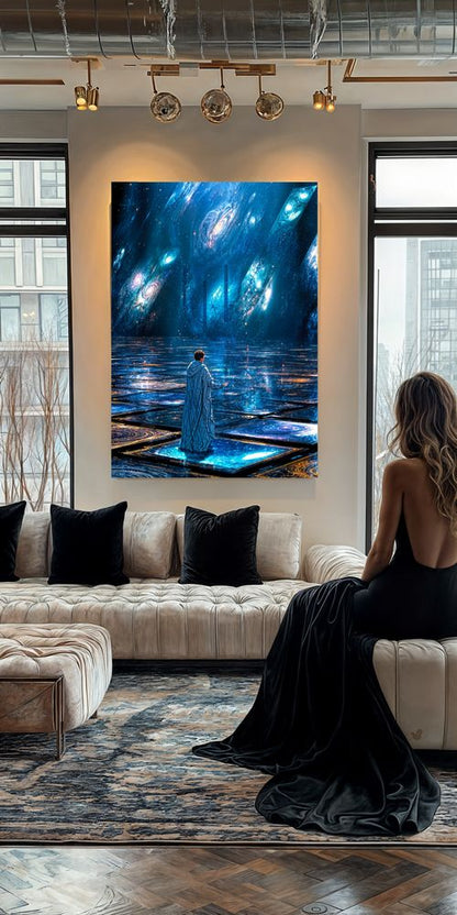 Art Print Existence Games AI - Nebulith