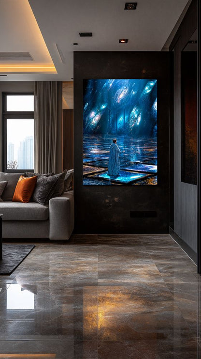 Art Print Existence Games AI - Nebulith