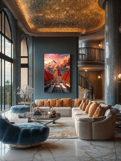 Art Print Existence Games AI - NovaSphere