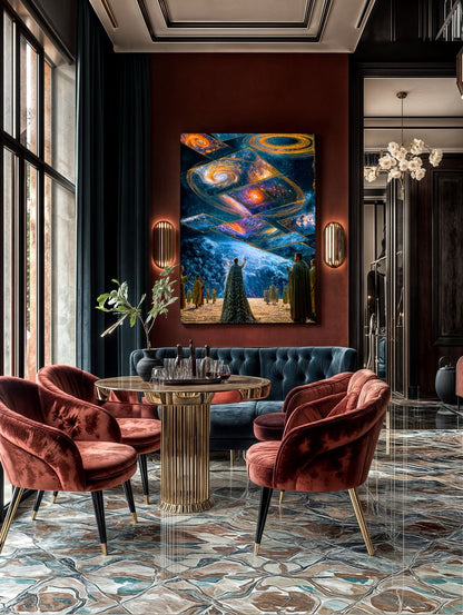 Art Print Existence Games AI - Orbitra
