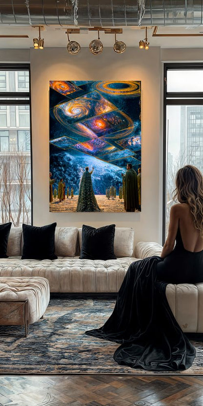 Art Print Existence Games AI - Orbitra