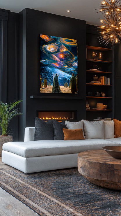 Art Print Existence Games AI - Orbitra