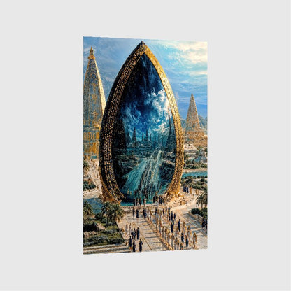 Art Print Existence Games AI - Palacium