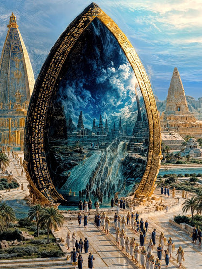 Art Print Existence Games AI - Palacium
