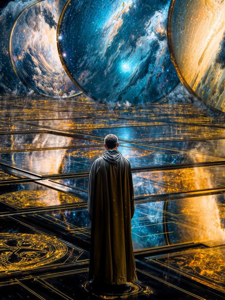 Art Print Existence Games AI - Zenithal