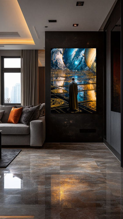 Art Print Existence Games AI - Zenithal