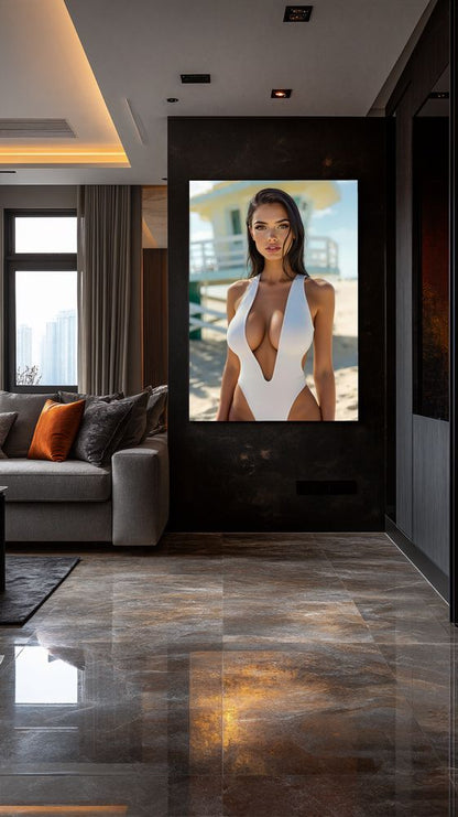 Art Print Anton Kravsov AI - Seaside Bond
