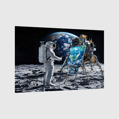 Art Print Aquila Vision AI - The Art of Exploration