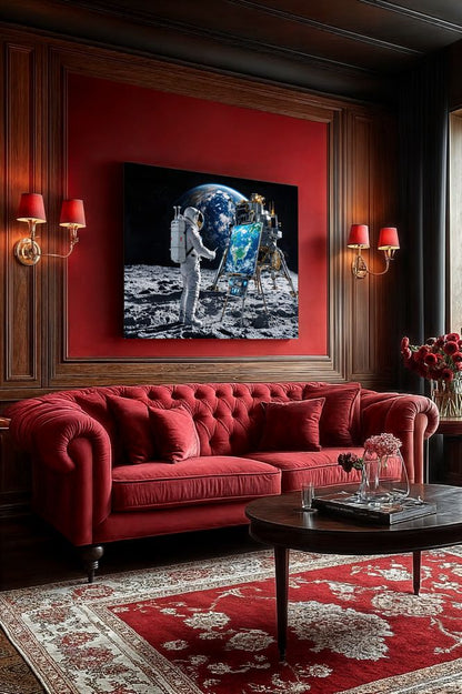 Art Print Aquila Vision AI - The Art of Exploration