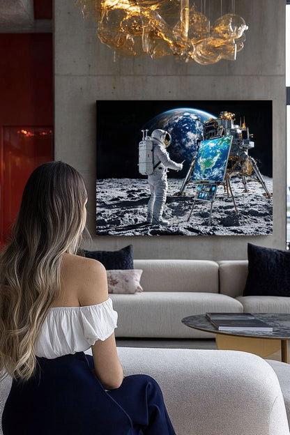 Art Print Aquila Vision AI - The Art of Exploration