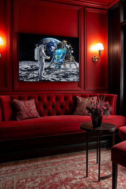 Art Print Aquila Vision AI - The Art of Exploration