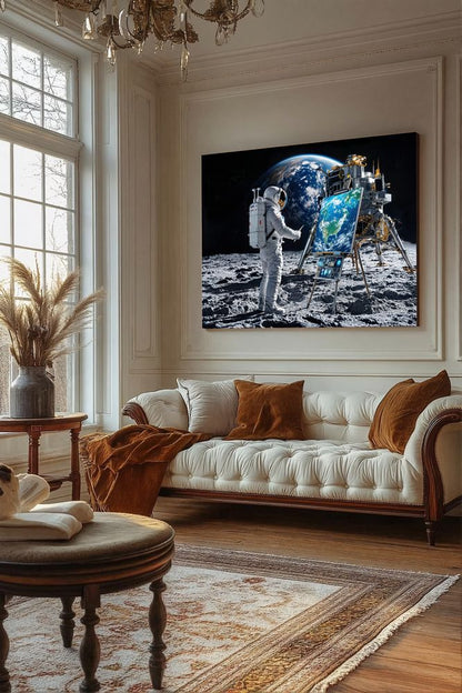 Art Print Aquila Vision AI - The Art of Exploration