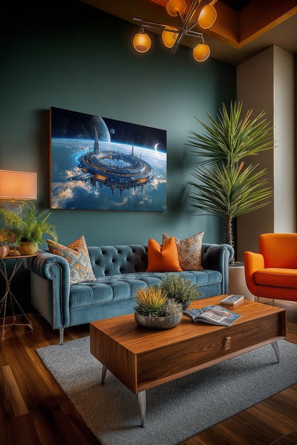 Art Print Aquila Vision AI - Mission Imagination