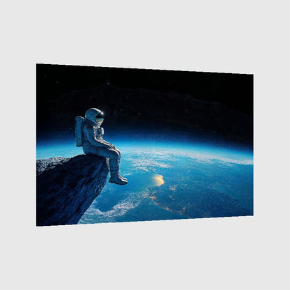 Art Print Aquila Vision AI - Earth – Moon