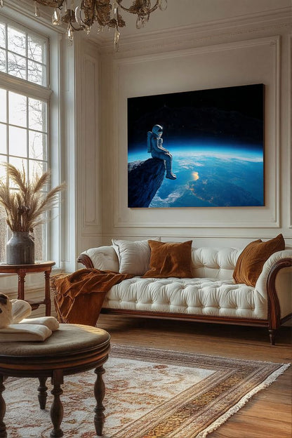 Art Print Aquila Vision AI - Earth – Moon