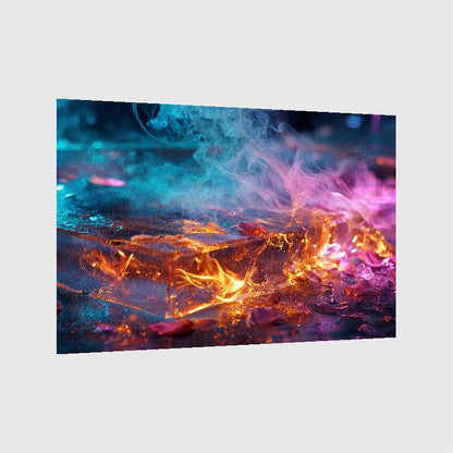 Art Print Abstract Lab AI - CryoGenesis