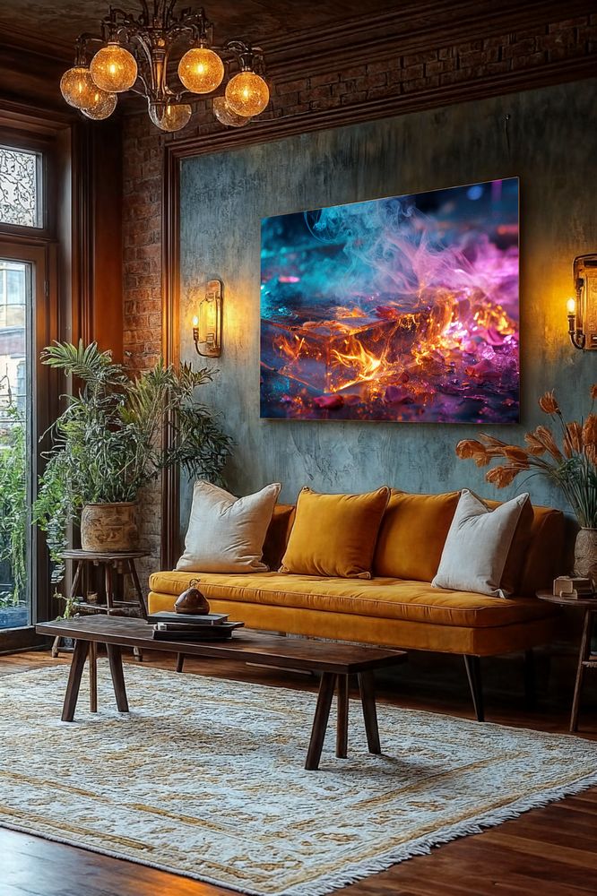 Art Print Abstract Lab AI - CryoGenesis