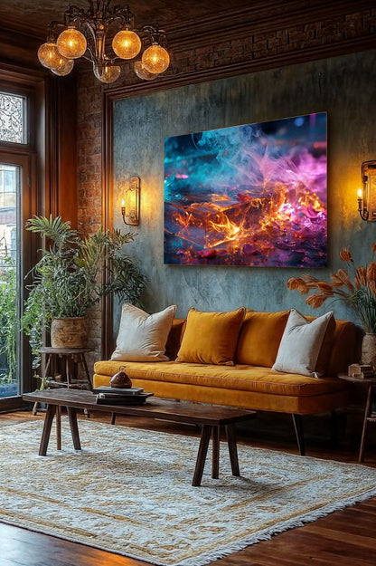Art Print Abstract Lab AI - CryoGenesis