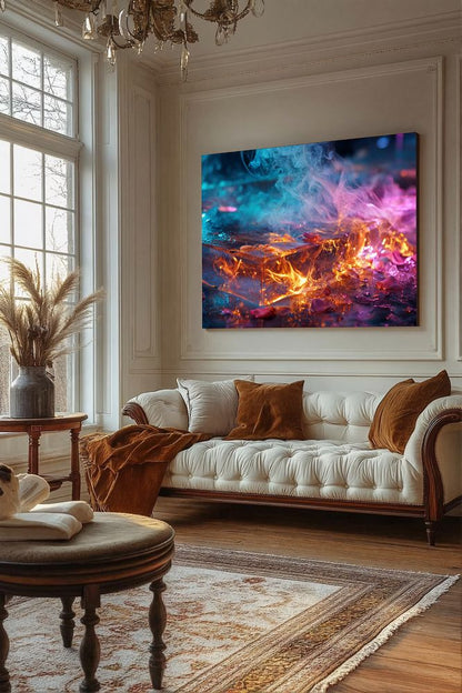 Art Print Abstract Lab AI - CryoGenesis
