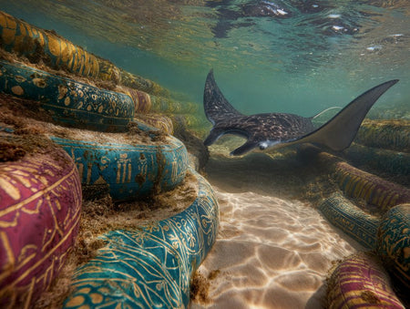 Art Print Salt Life AI - Embers of the Deep