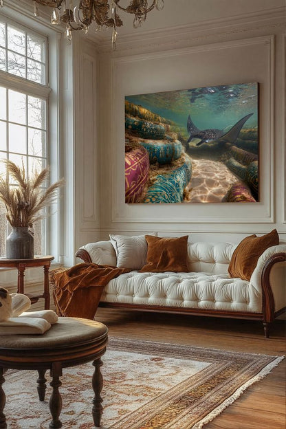Art Print Salt Life AI - Embers of the Deep