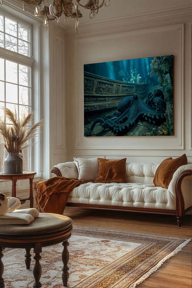 Art Print Salt Life AI - Sonata of the Sea Spirit